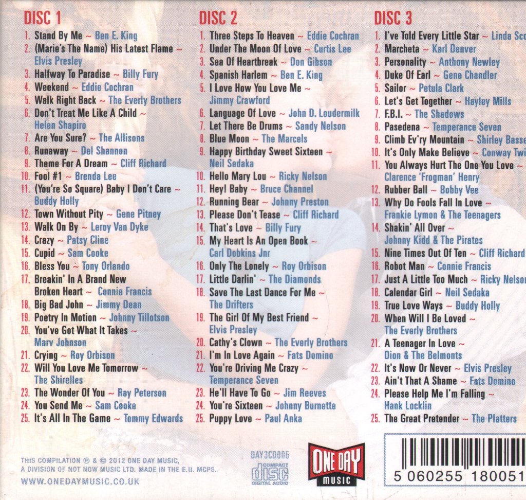 Various Artists - Stand By Me - Triple Cd