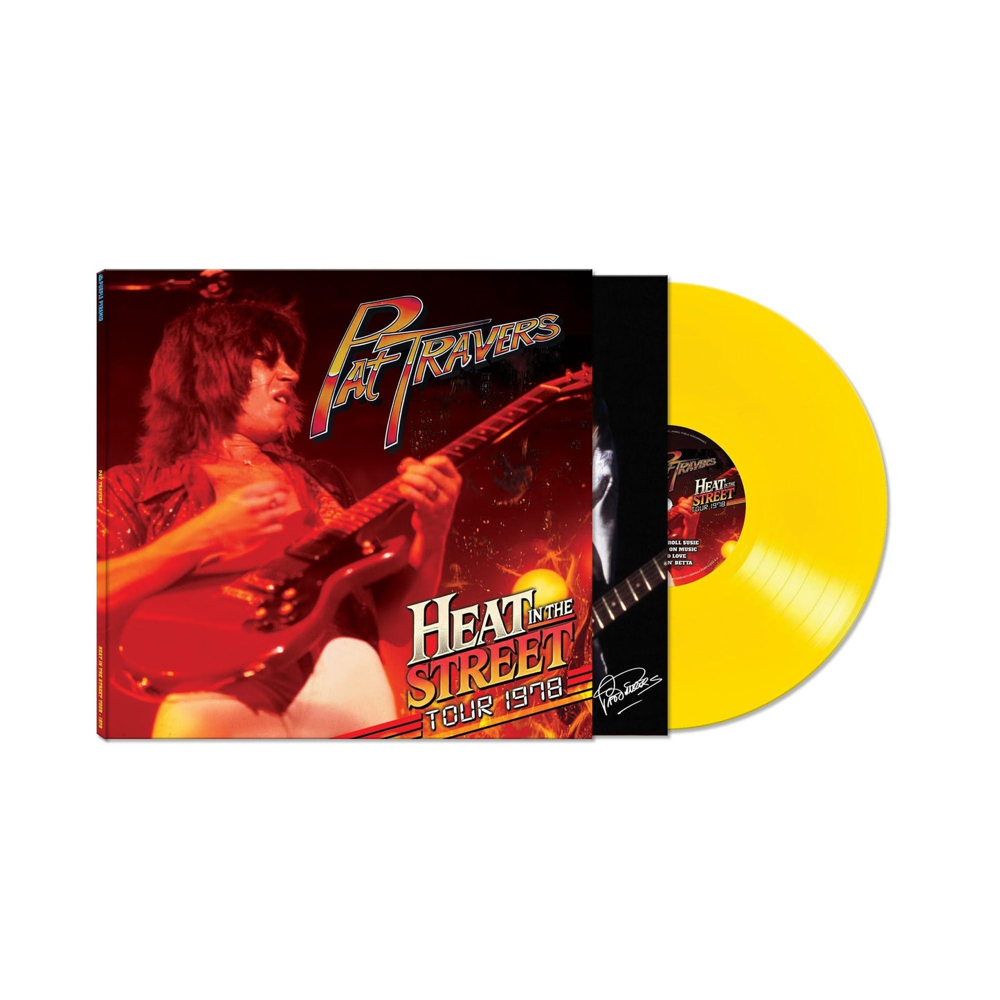 Pat Travers - Heat In the Street Tour - 1978 - Lp
