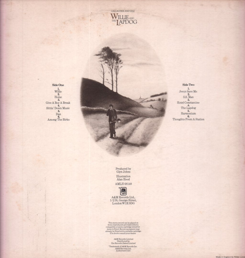 Gallagher And Lyle - Willie And The Lapdog - Lp