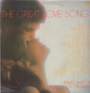 Pavel Barton / Karel Vlach Orchestra - Great Love Songs - Lp