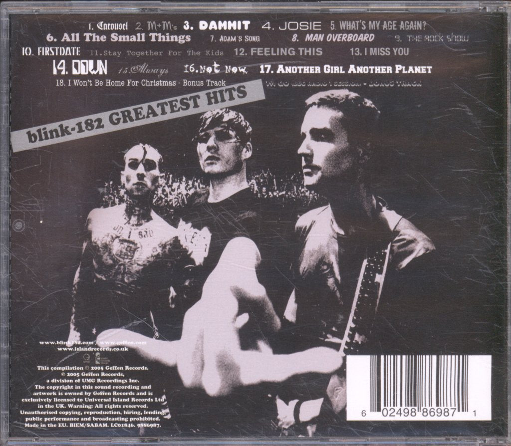 Blink-182 - Greatest Hits - Cd