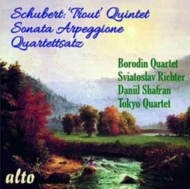 Borodin Quartet - Schubert: 'trout' Quintet/Sonata Arpeggione/Quartettsatz - Cd