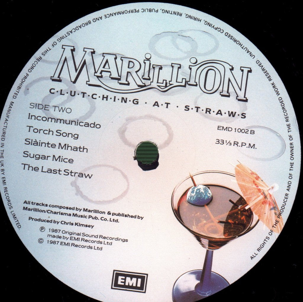Marillion - Clutching At Straws - Lp