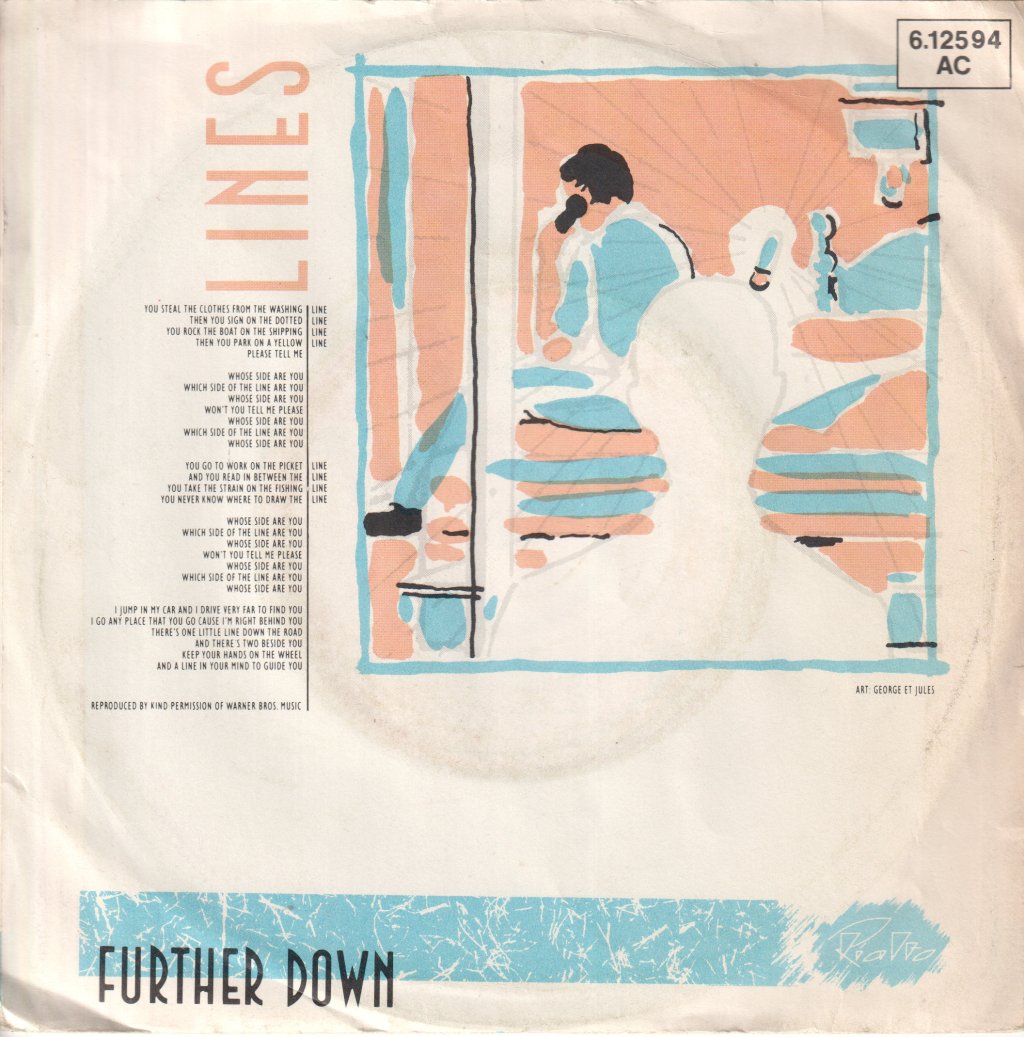 Planets (Synth Pop/New Wave Group) - Lines - 7 Inch