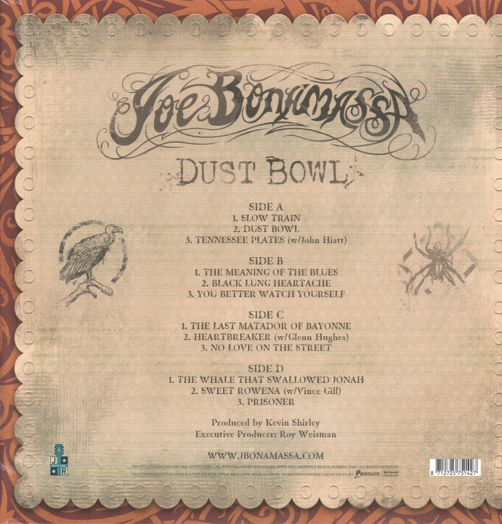 Joe Bonamassa - Dust Bowl - Double Lp