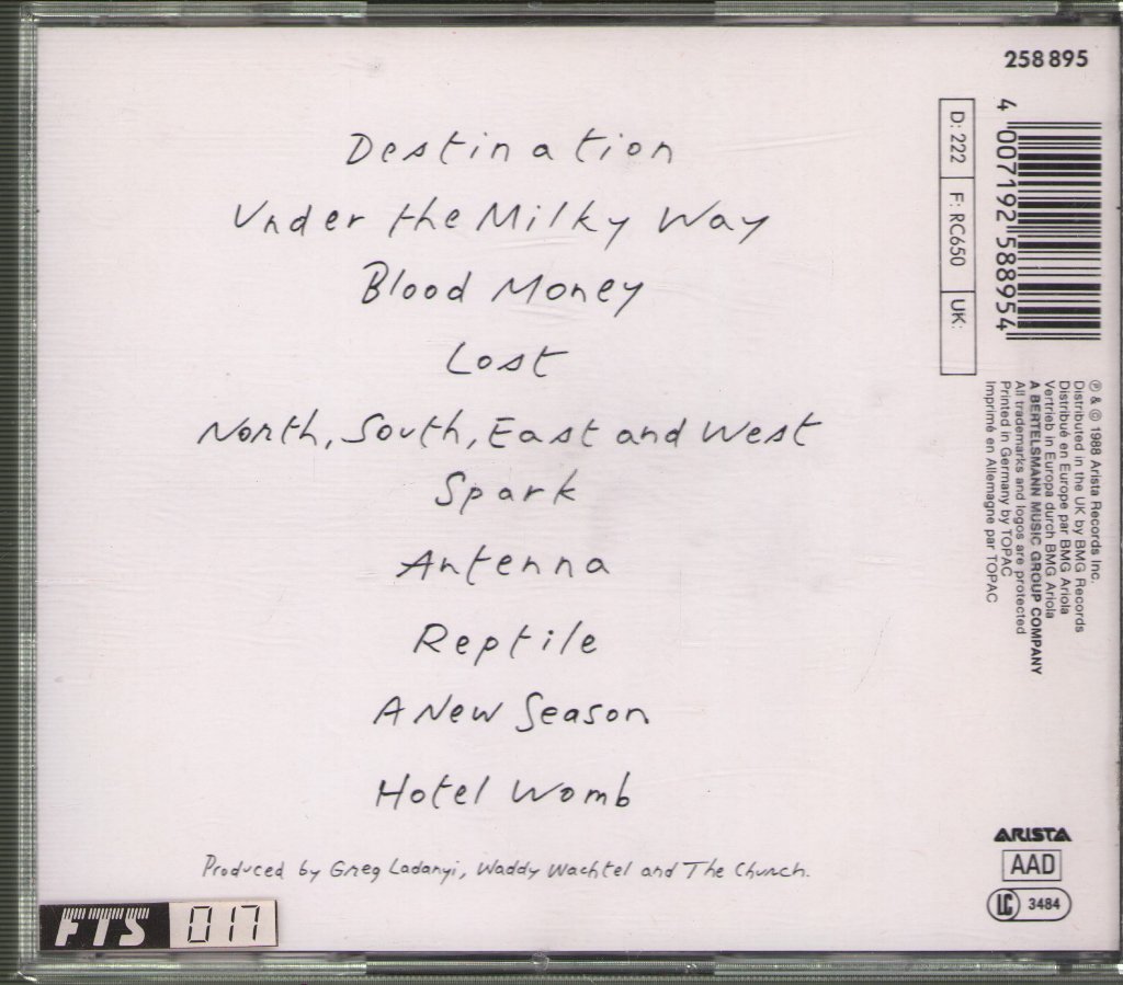 Church - Starfish - Cd