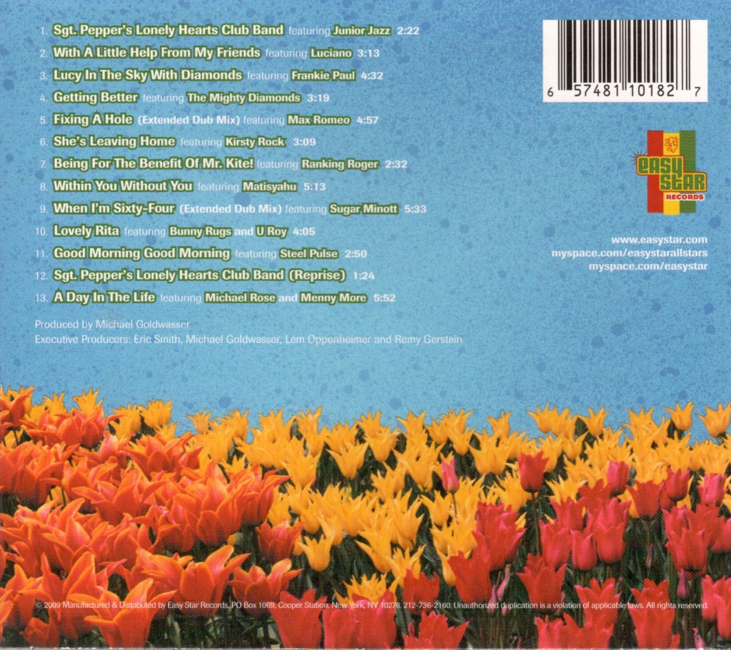 Easy Star All Stars - Easy Star's Lonely Hearts Dub Band - Cd