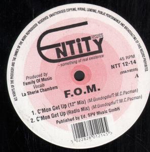 F.o.m - C'mon Get Up - 12 Inch