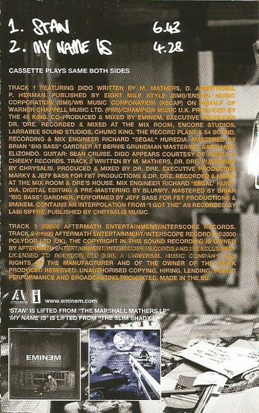 Eminem - Stan - Cassette