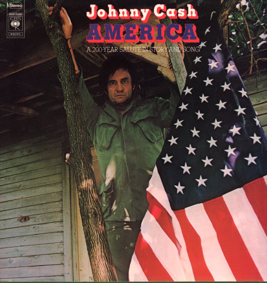 Johnny Cash - America -  A 200-Year Salute In Story And Song - Lp