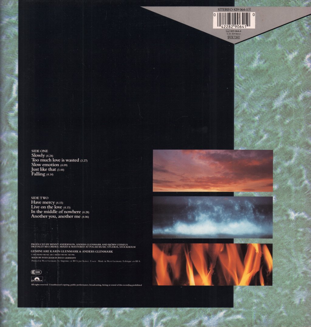Gemini (80'S Group) - Gemini - Lp