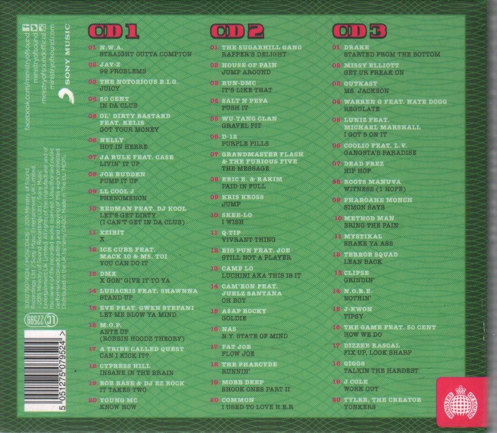 Various Artists - Rapper's Delight - Cd Set