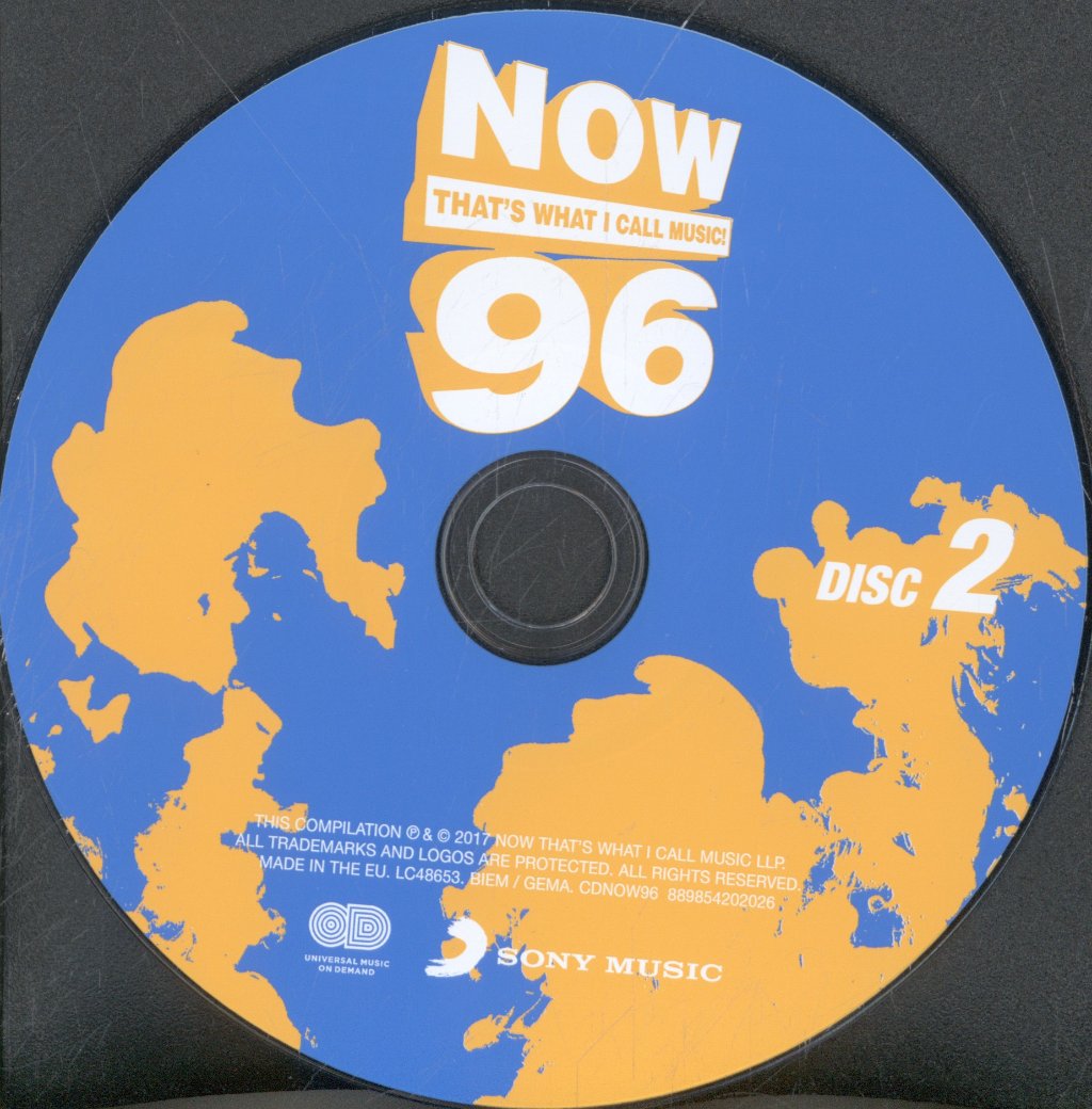 Various Artists - Now That's What I Call Music 96 - Double Cd