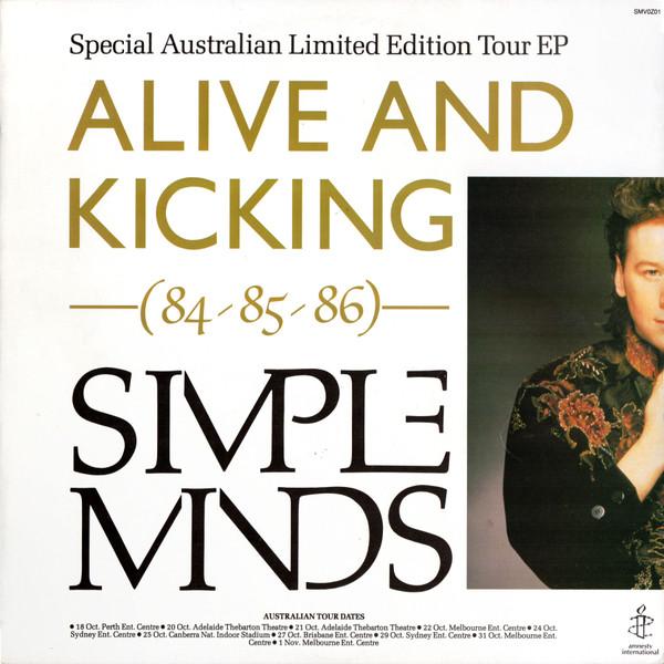 Simple Minds - Alive And Kicking (84/85/86) - 12 Inch