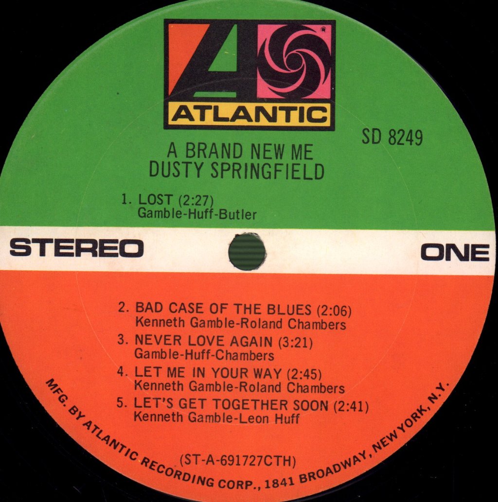 Dusty Springfield - A Brand New Me - Lp