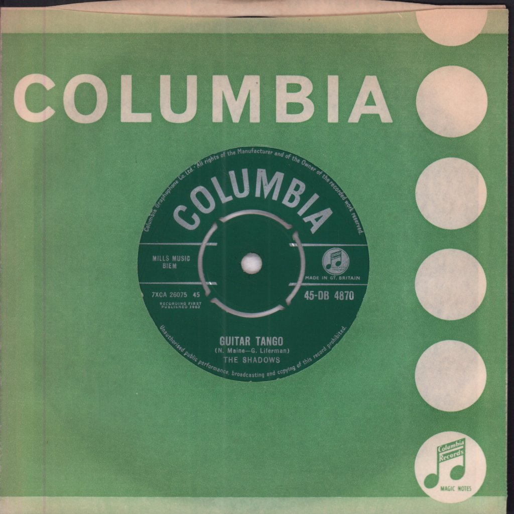 Shadows - Guitar Tango - 7 Inch
