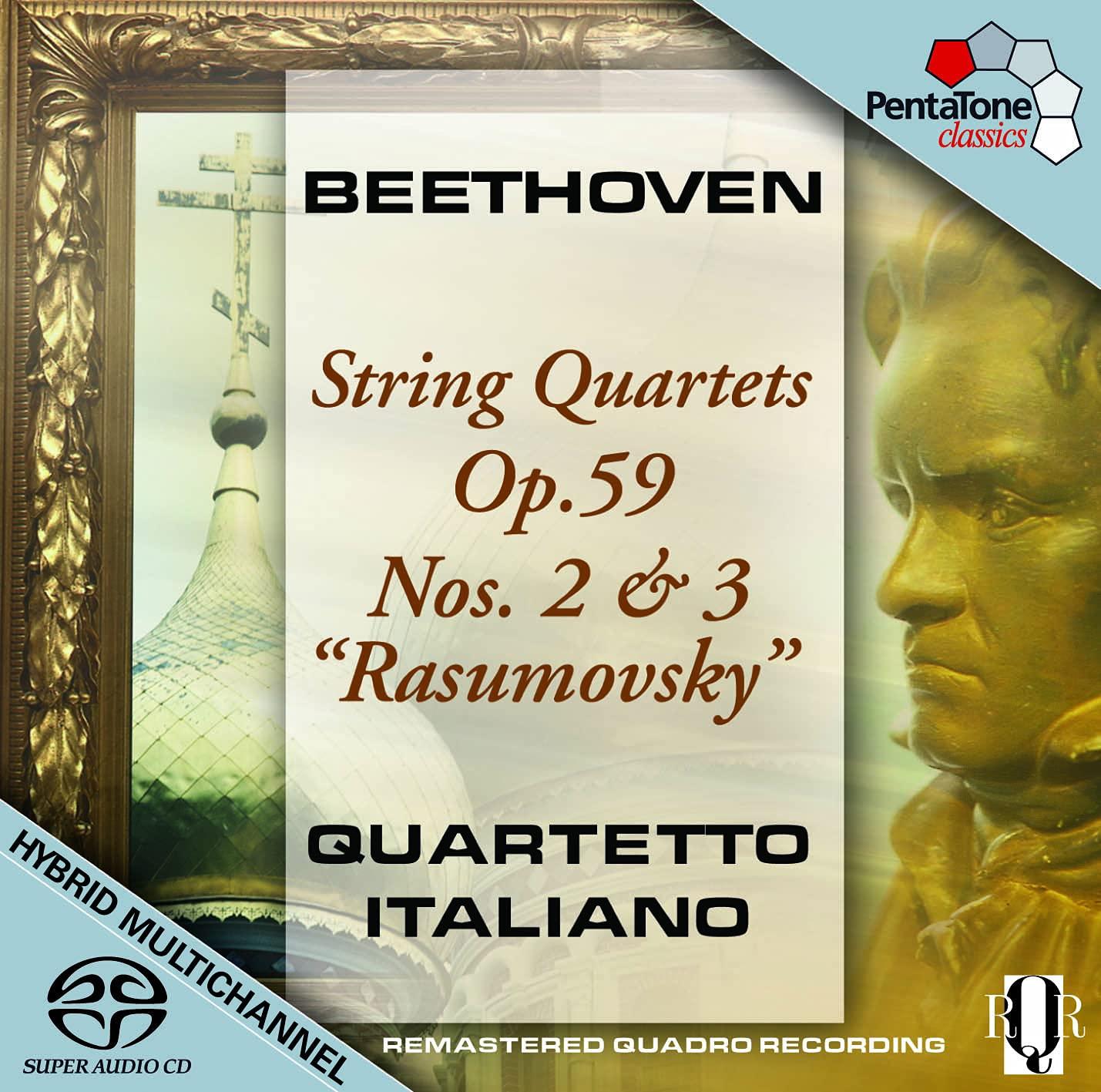 Beethoven - String Quartets Op. 59 No 2 & No 3 Rasumovsky - Cd