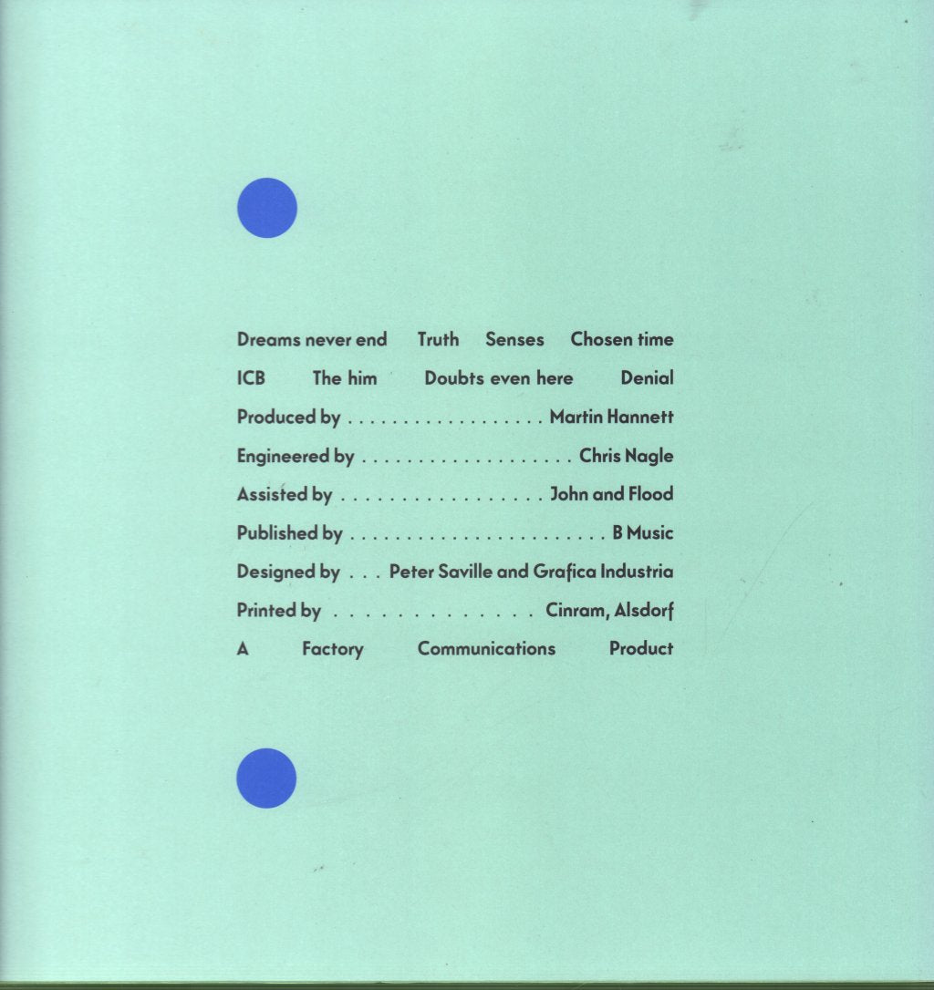 New Order - Movement - Lp
