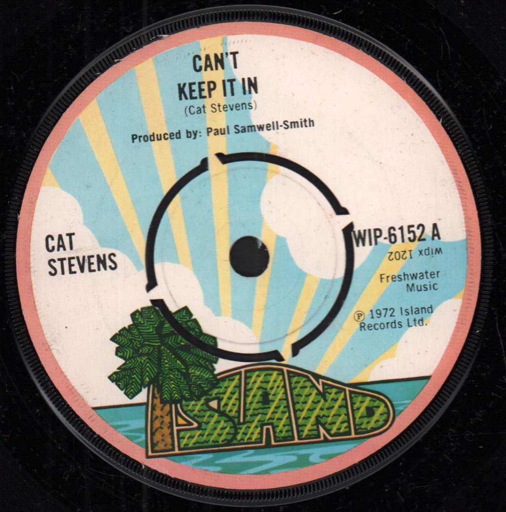 Cat Stevens - Can't Keep It In - 7 Inch