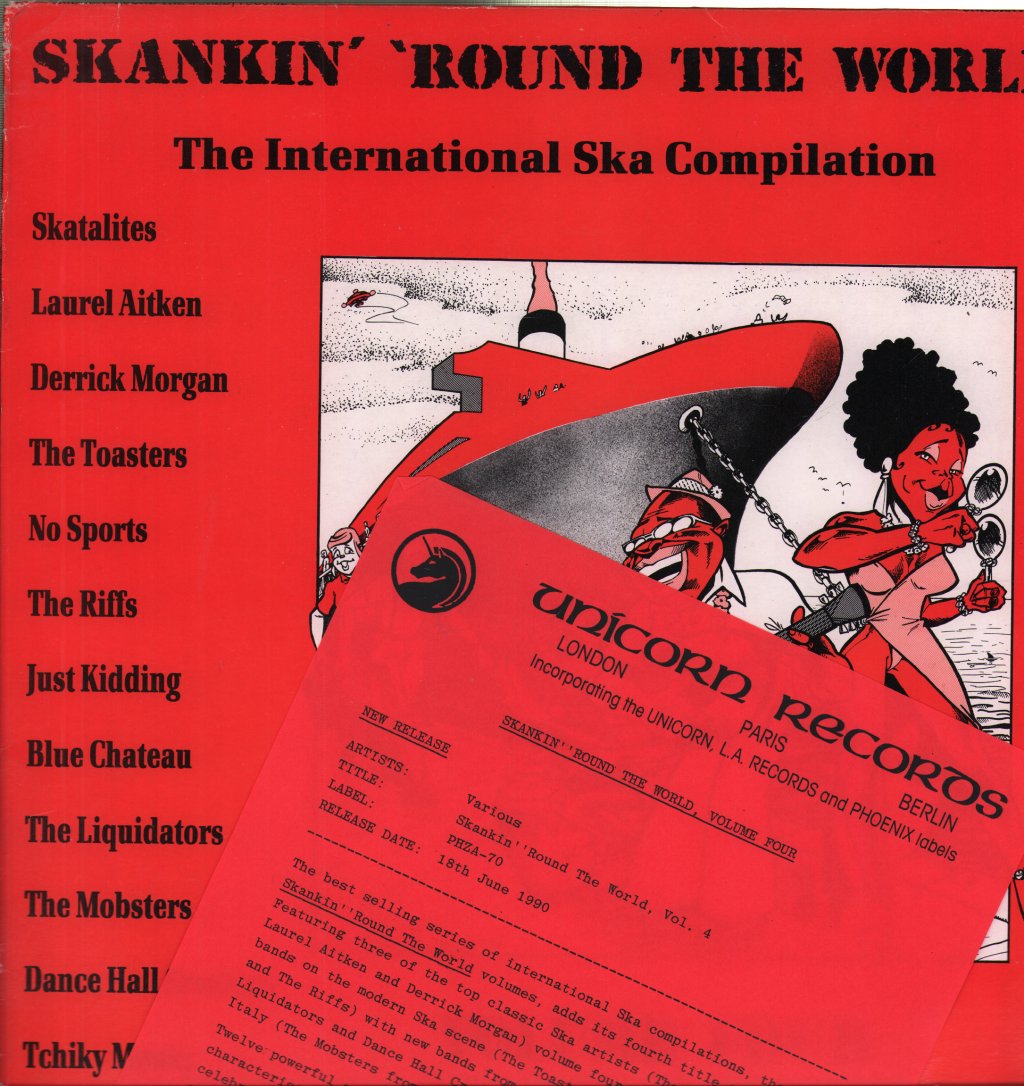 Various Artists - Skankin' 'Round The World - Volume Four - Lp