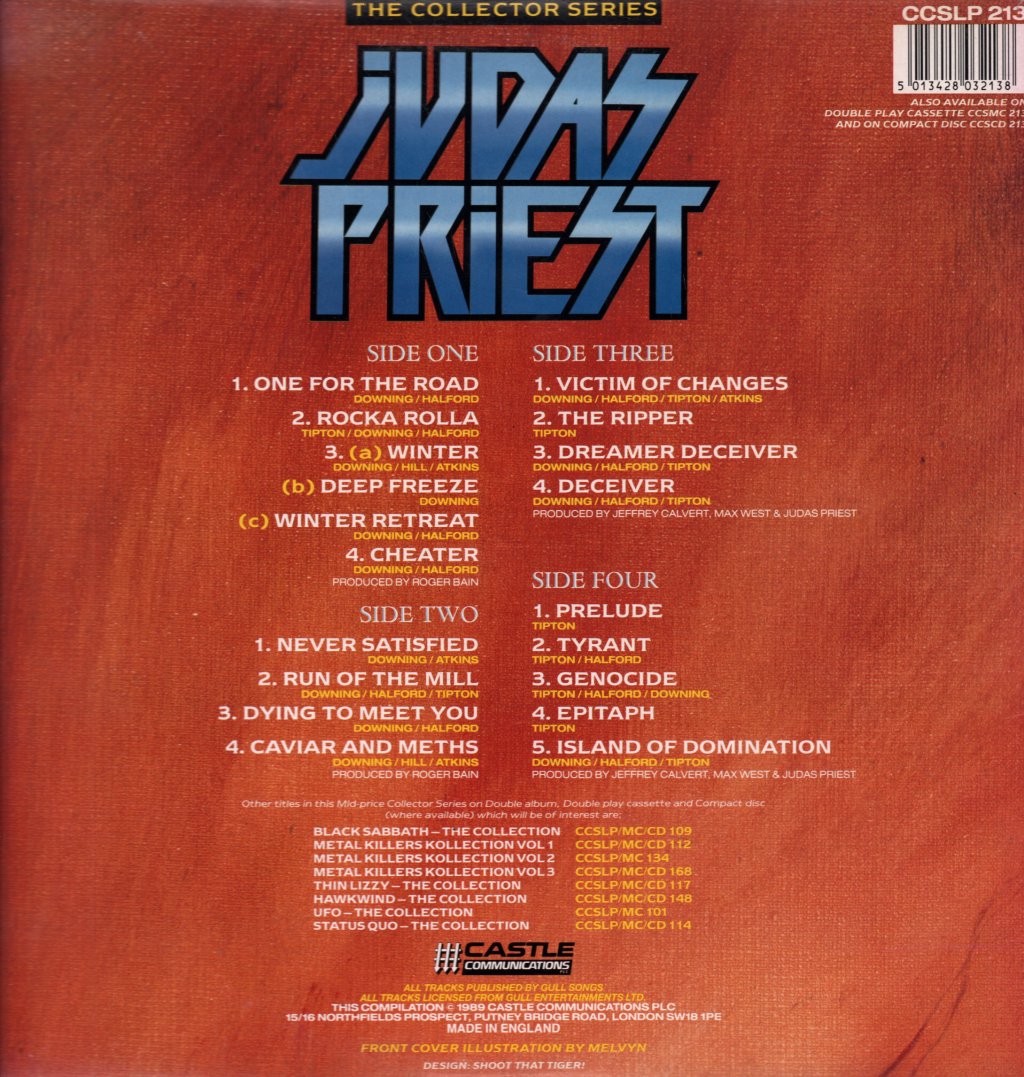 Judas Priest - Collection - Double Lp