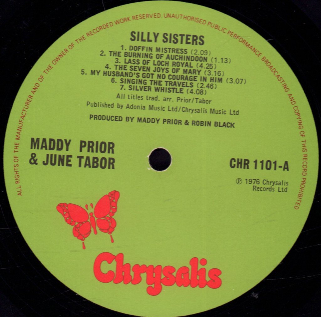 Maddy Prior And June Tabor - Silly Sisters - Lp
