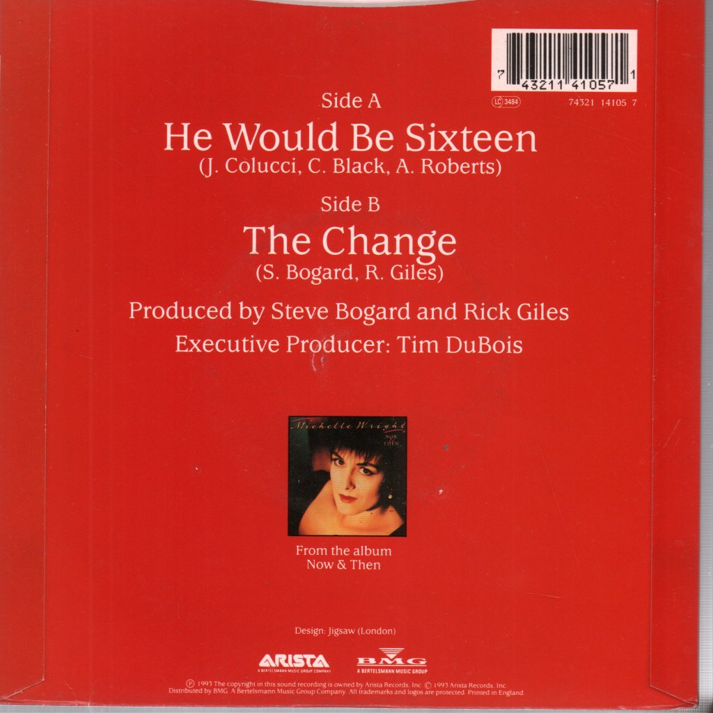 Michelle Wright - He Would Be Sixteen - 7 Inch