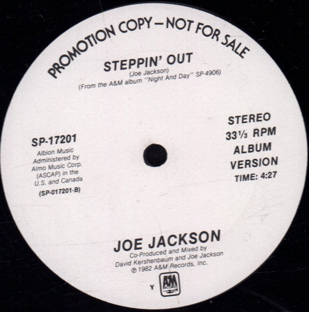 Joe Jackson - Steppin' Out - 12 Inch