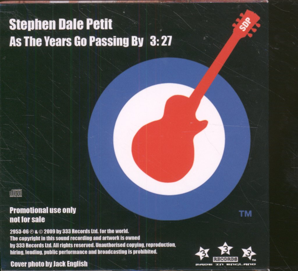Stephen Dale Petit - As The Years Go Passing By - Cd