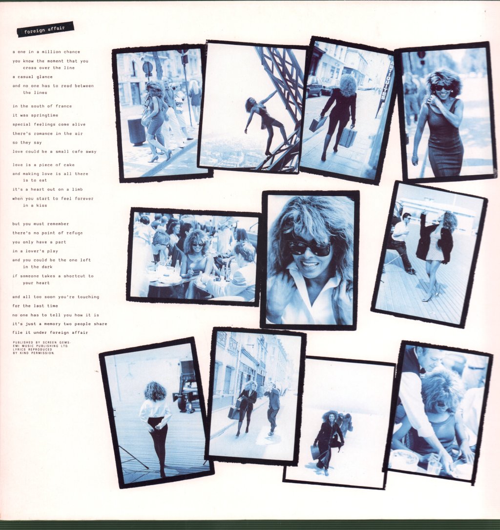 Tina Turner - Foreign Affair - Lp