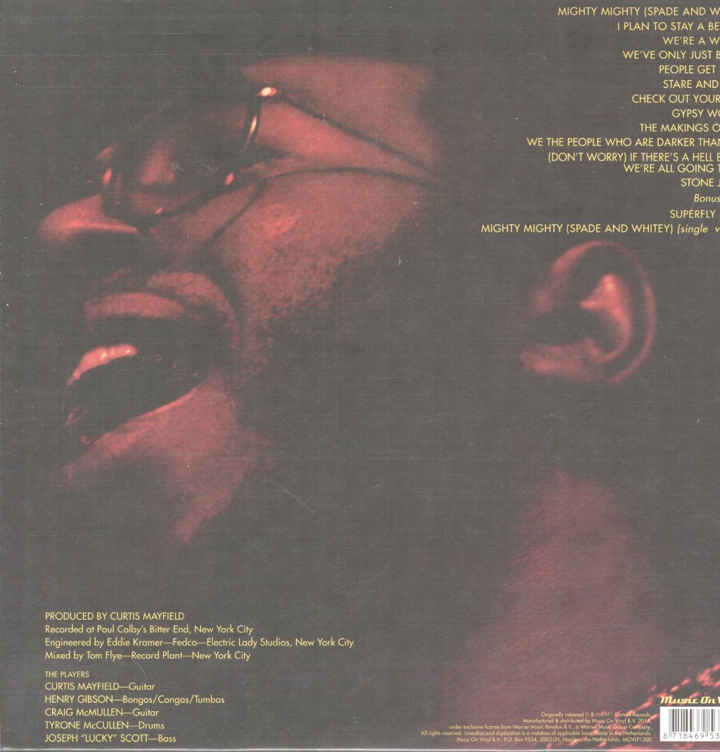 Curtis Mayfield - Curtis / Live! - Double Lp