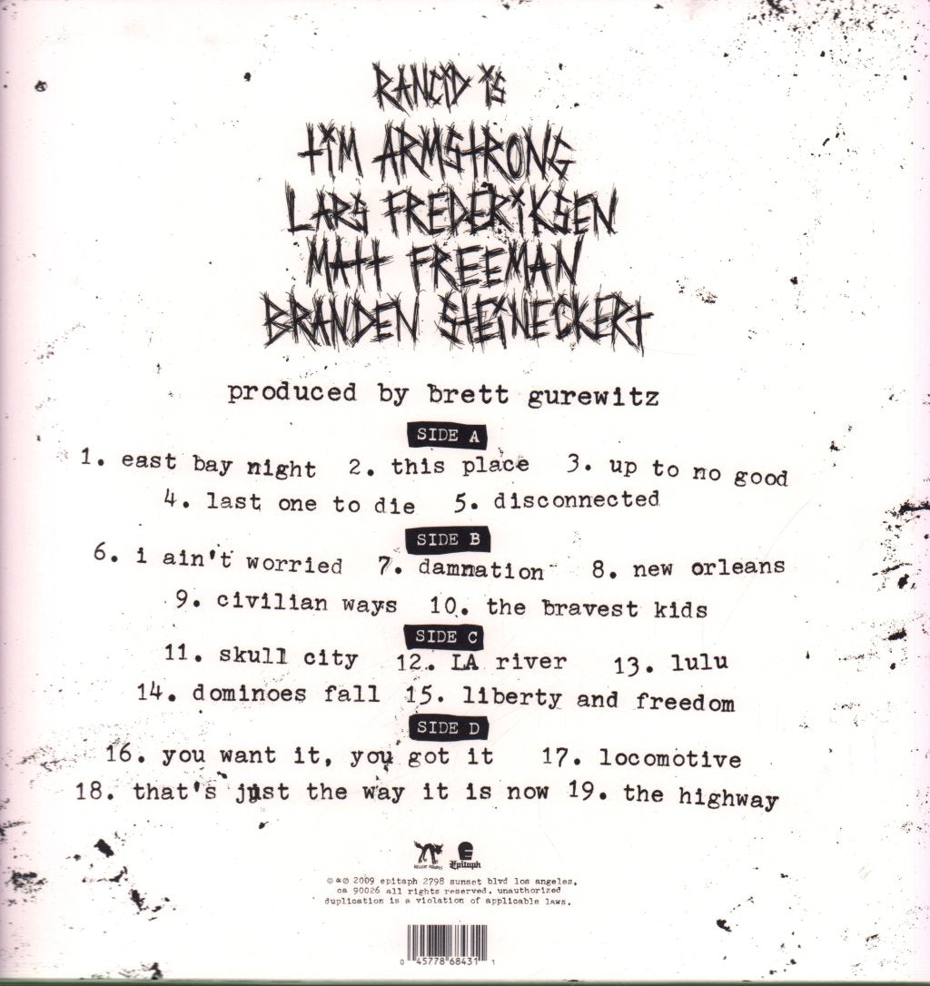 Rancid - Let The Dominoes Fall - Double Lp