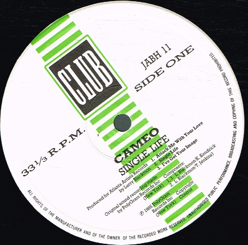 Cameo - Single Life - Lp