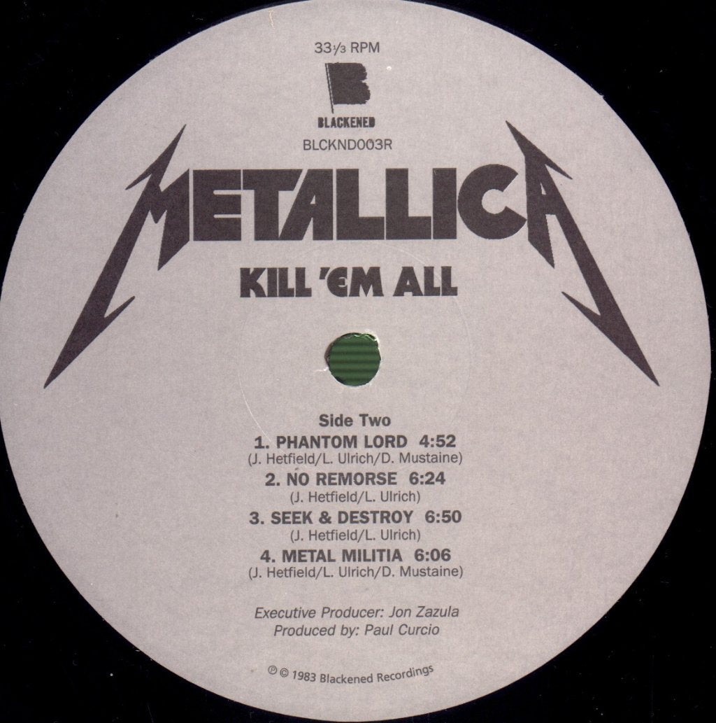 Metallica - Kill 'Em All - Lp