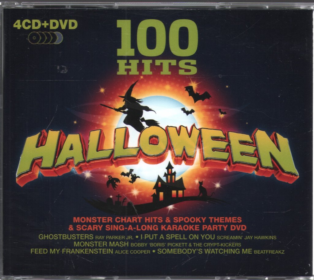 Various Artists - 100 Hits Halloween (Monster Chart Hits & Spooky Themes) - Cd Set