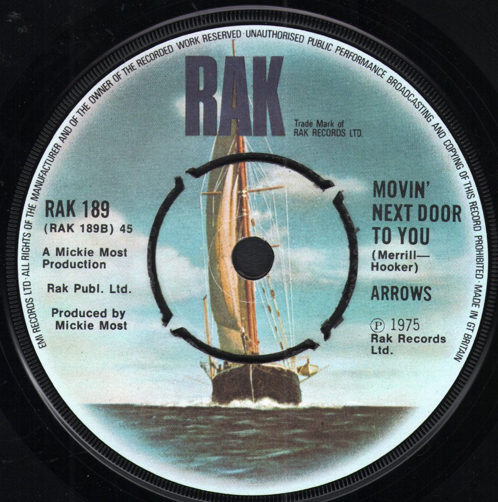 Arrows - My Last Night With You - 7 Inch