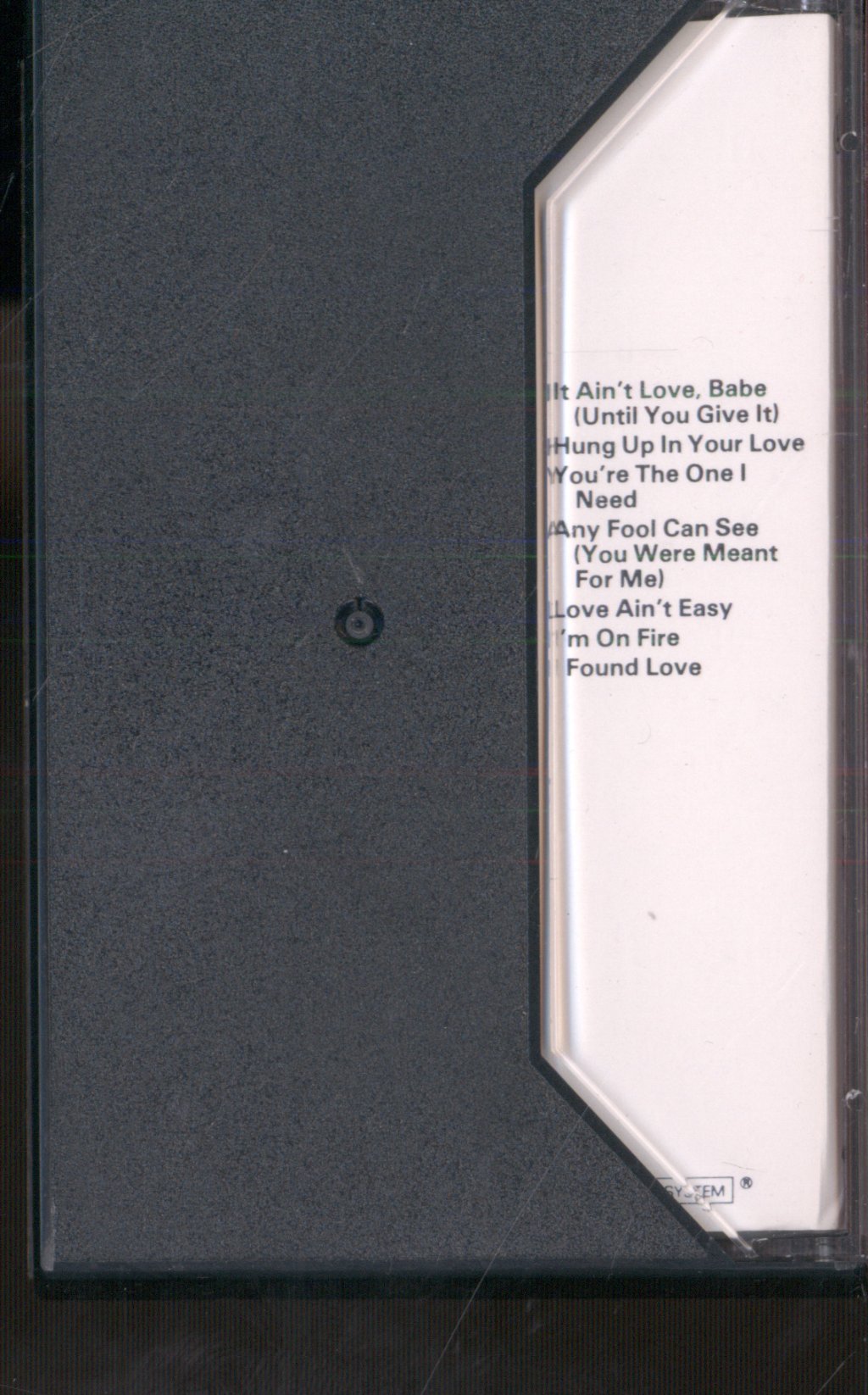 Barry White - Message Is Love - Cassette