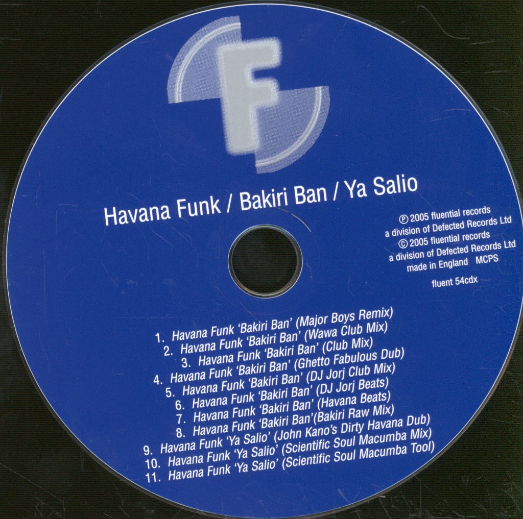 Havana Funk - Bakiri Ban / Ya Salio - Cd
