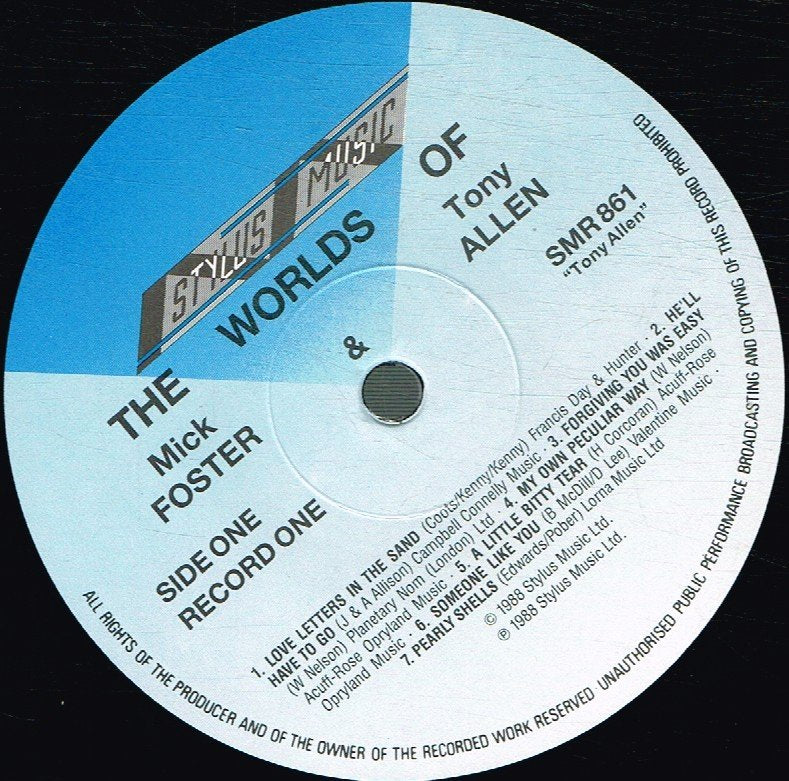 Foster And Allen - Worlds Of - Double Lp