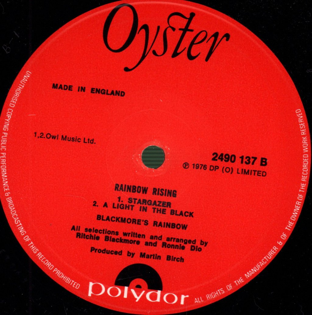 Rainbow - Rising - Lp
