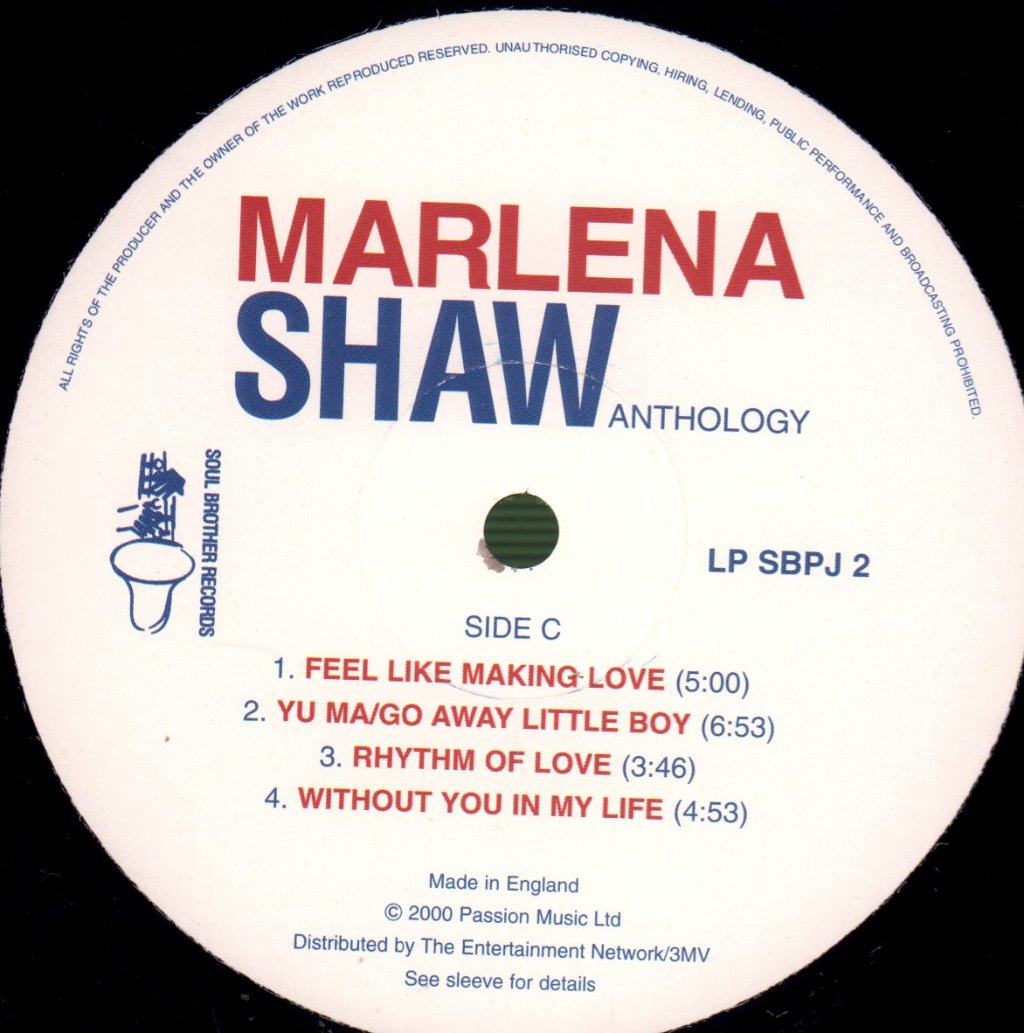 Marlena Shaw - Anthology - Double Lp