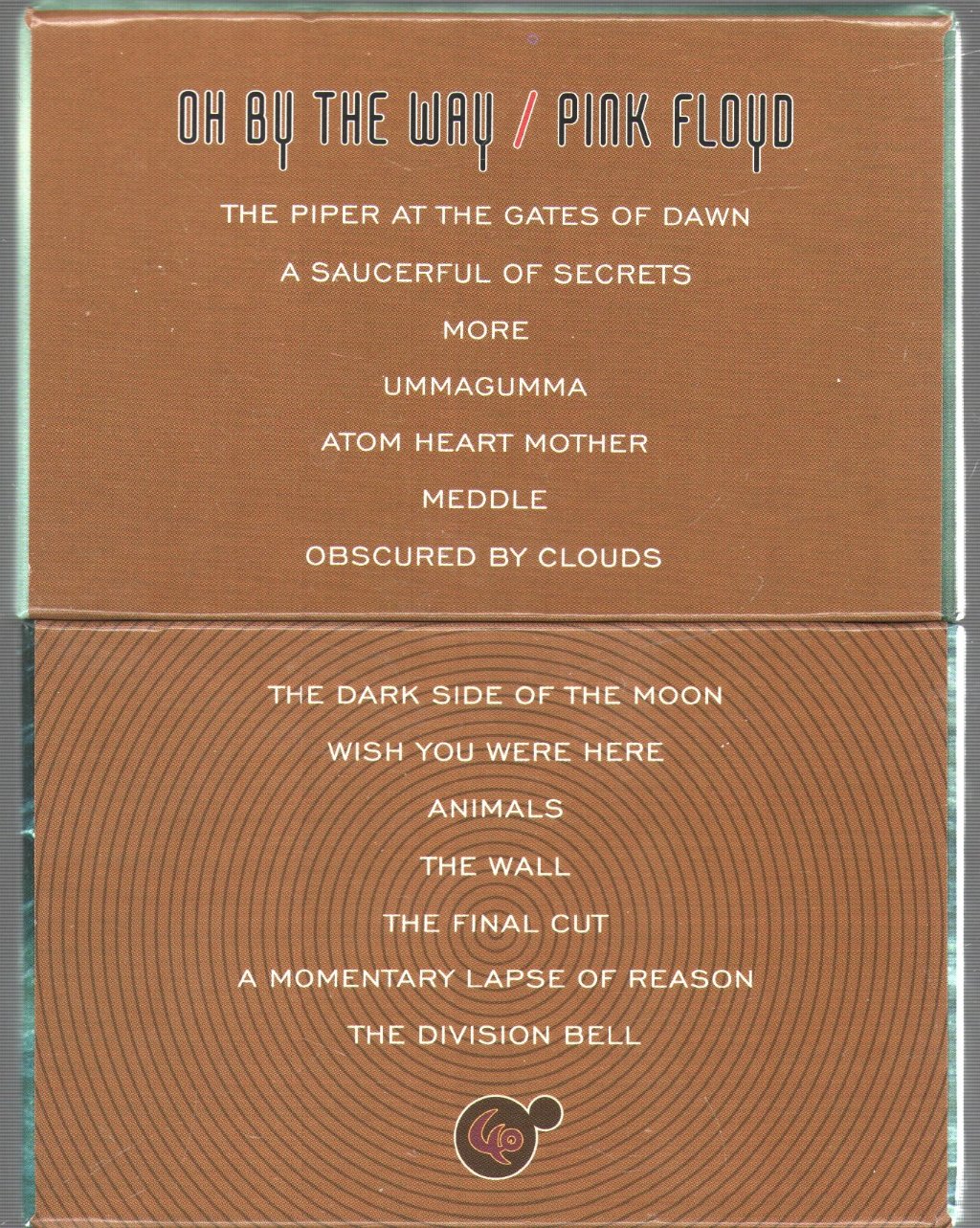 Pink Floyd - Oh By The Way - Cd Box Set