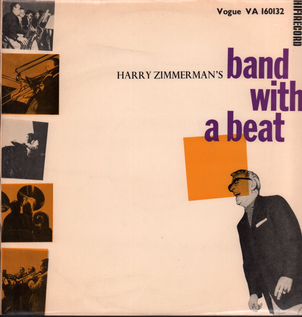 harry zimmerman - band with a beat - Lp