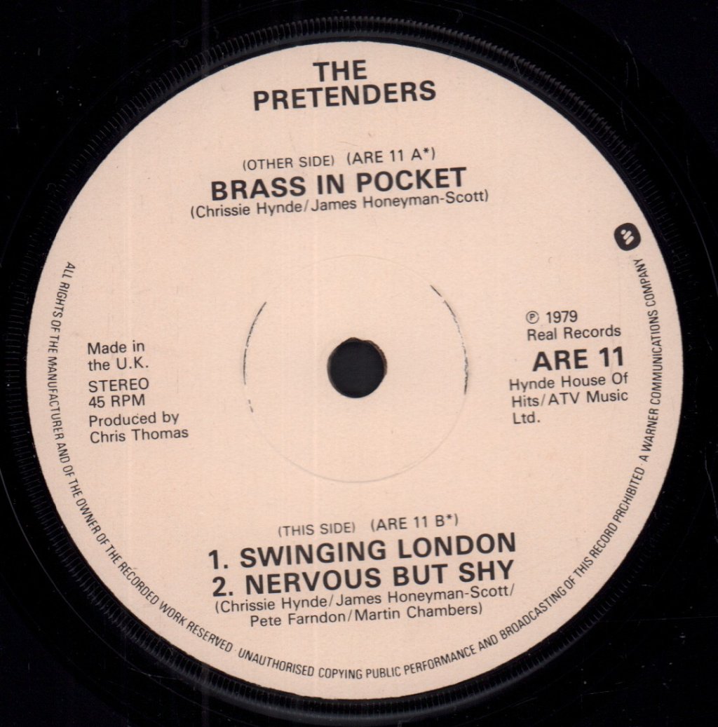 Pretenders - Brass In Pocket - 7 Inch