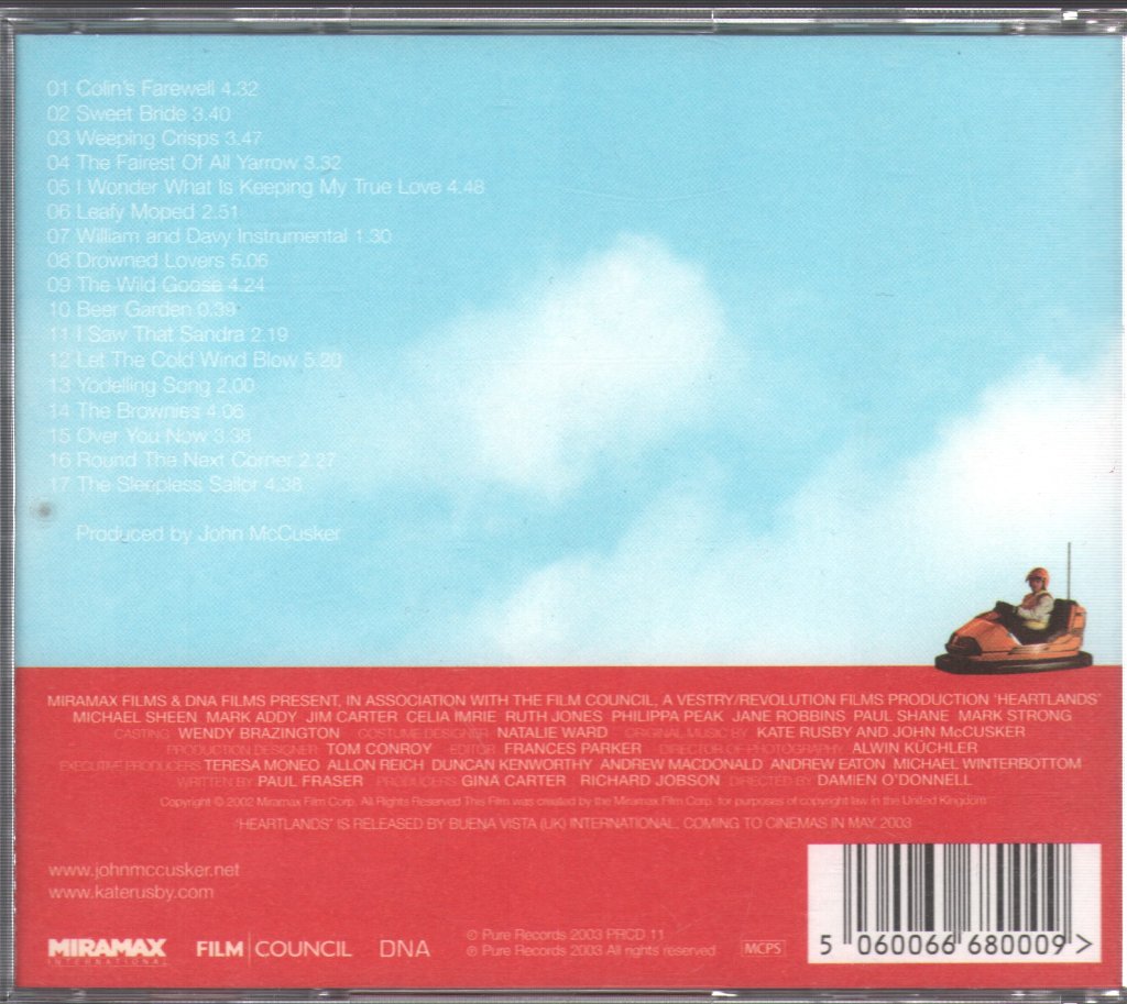 Kate Rusby & John McCusker - Heartlands - Cd