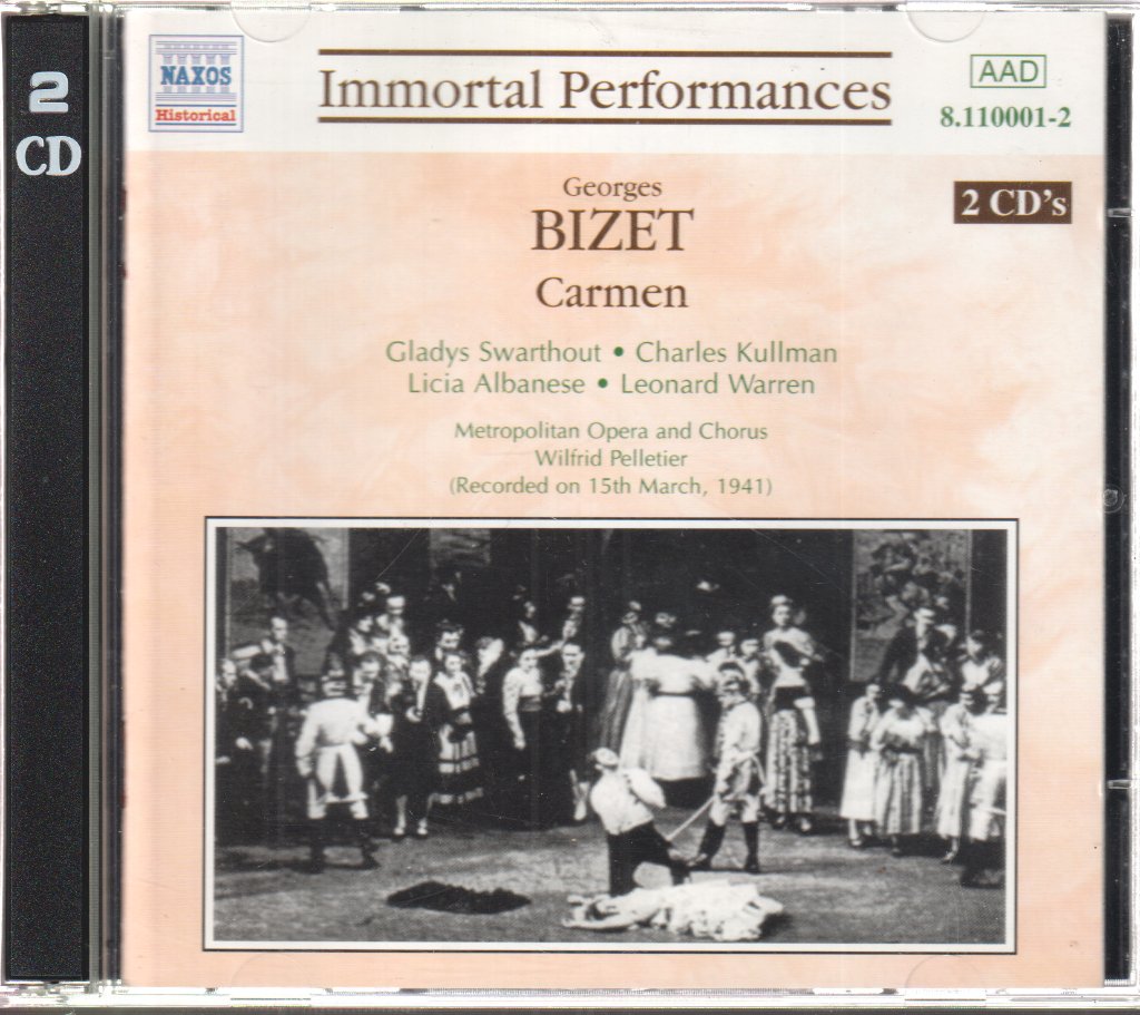 Metropolitan Opera House Orchestra, Gladys Swarthout - Bizet - Carmen - Double Cd
