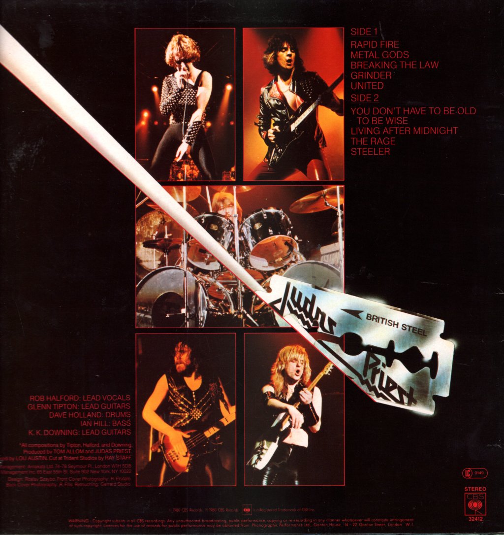Judas Priest - British Steel - Lp