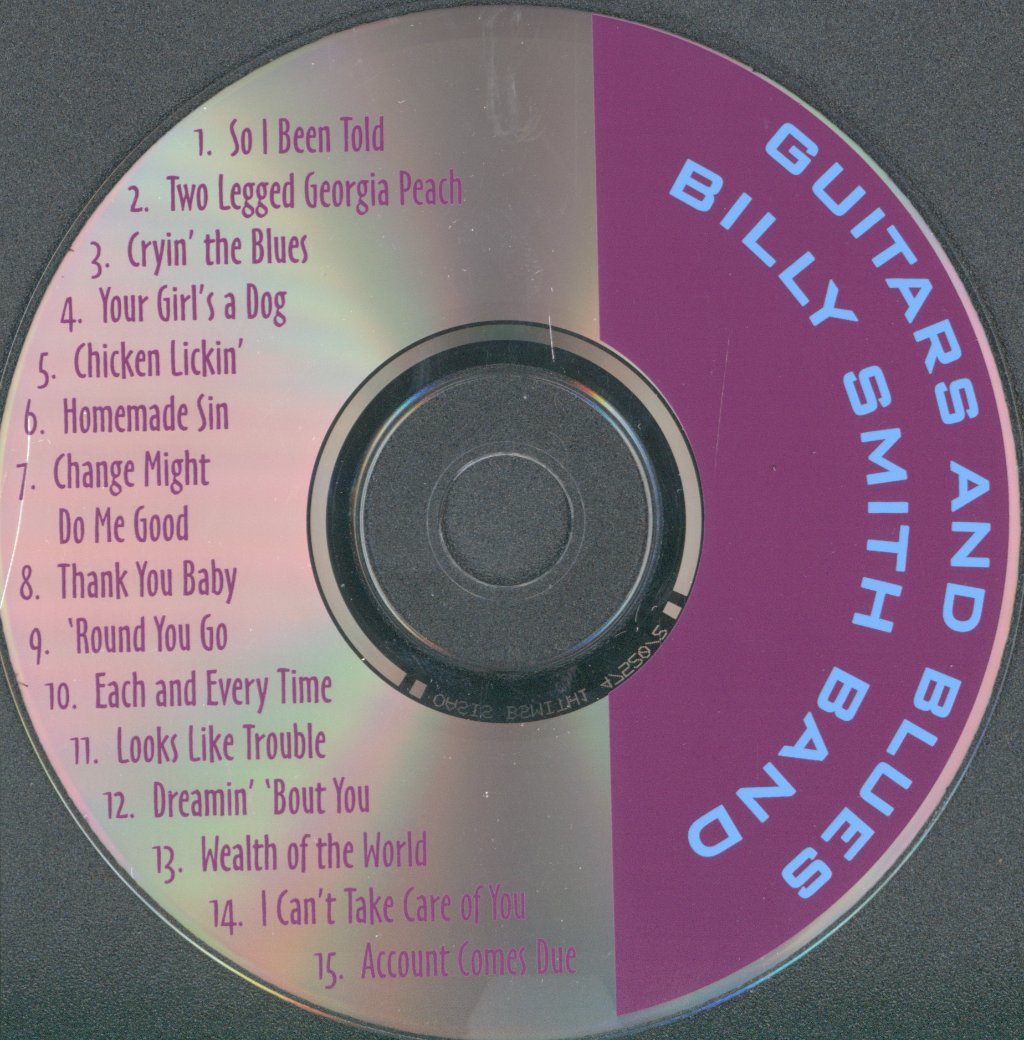 Billy Smith Band - Guitars and Blues - Cd