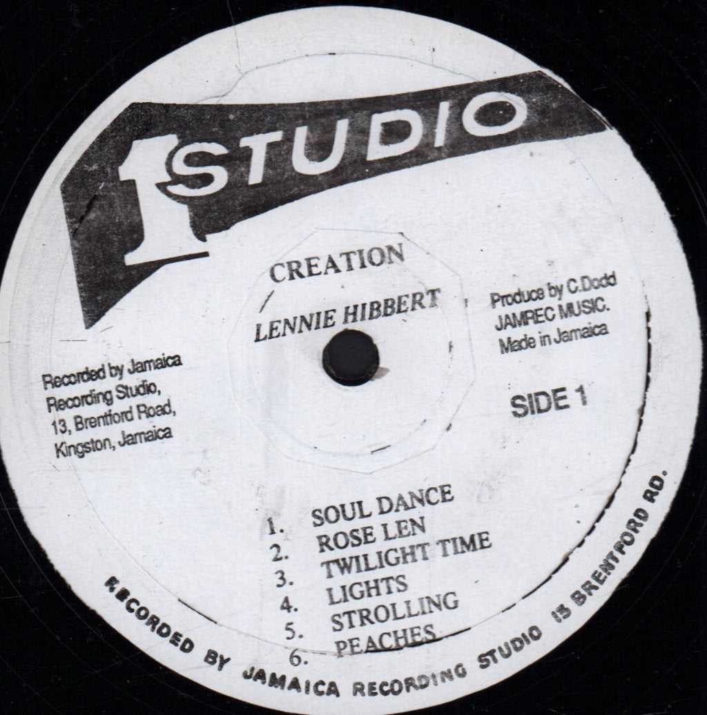 Lennie Hibbert - Creation - Lp