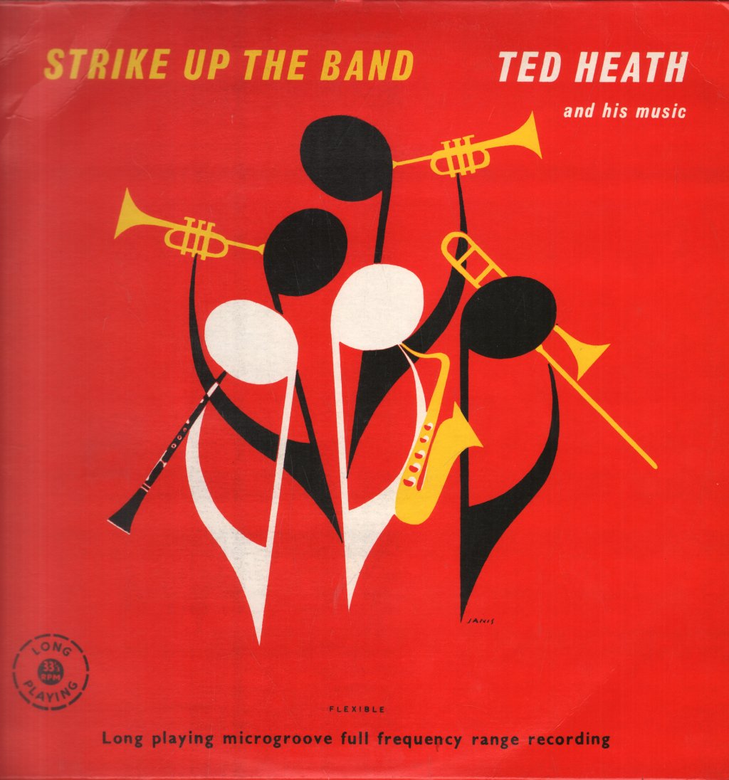 Ted Heath And His Music - Strike Up The Band - Lp